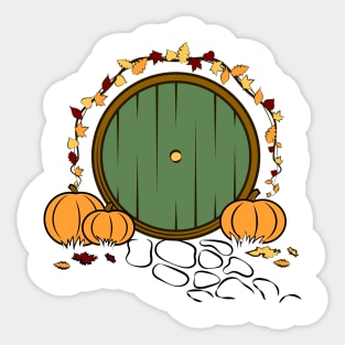 Concerning Autumn Sticker